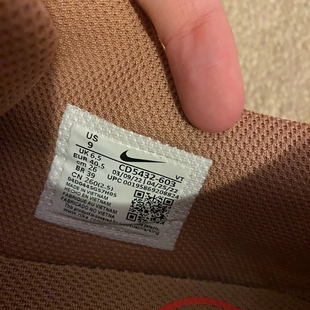 Pink Nike Women's Air Max Excee Shoes - Picture 11 of 11